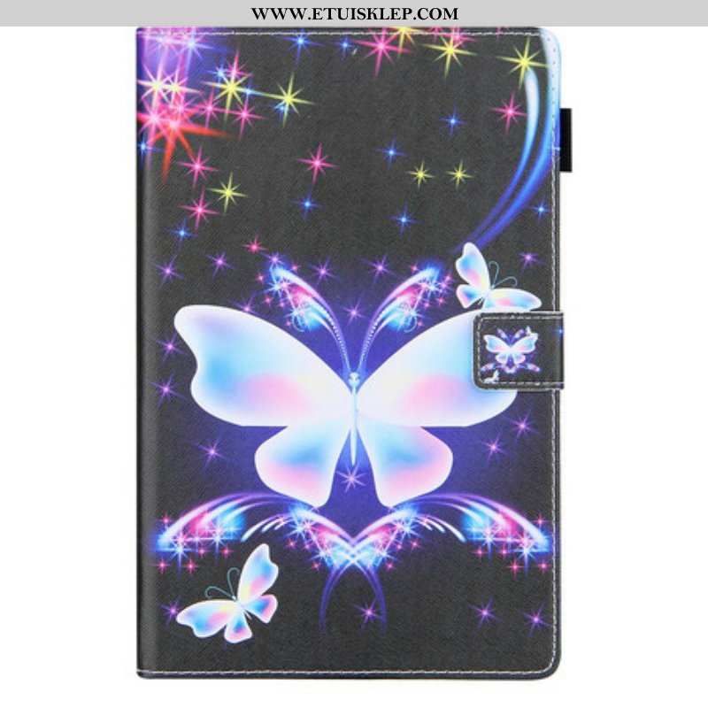 Etui Folio do Samsung Galaxy Tab A7 Lite Gwiazdkowe Motyle